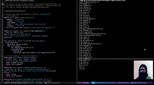 Miscellaneous custom Emacs commands
