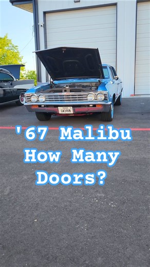 Survivor 1967 Chevy Chevelle Malibu. The paint is original.