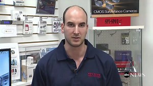 Man Caught on Camera Trying to Break into Spy Shop