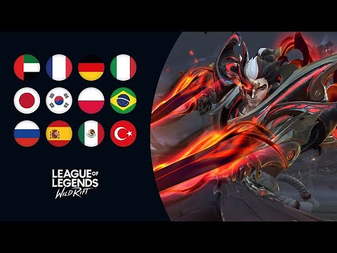 Supreme Cells Zed - All Voice Lines - All Languages | League of Legends: Wild Rift