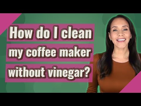 How do I clean my coffee maker without vinegar?
