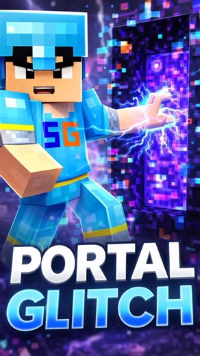 💀 MOST BROKEN PORTAL GLITCH IN MINECRAFT! #shorts #glitch