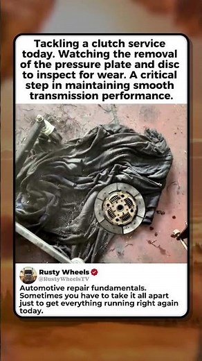CLUTCH SYSTEM INSPECTION AND REPAIR