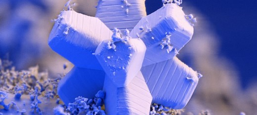 MTU Lab Demonstrates Cutting-edge Equipment with Microscopic Snowflake Images
