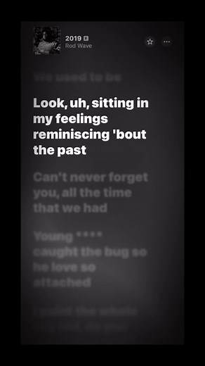 Rod Wave - 2019 Lyric Drop Zone