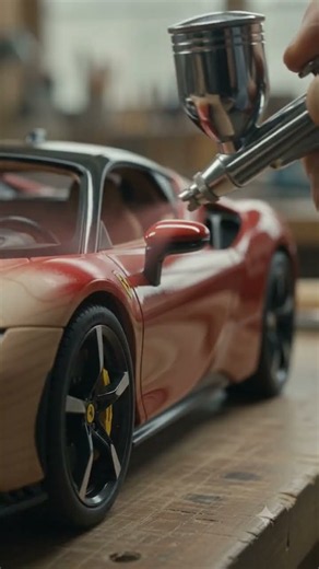 Hyper-Realistic Ferrari SF90 Miniature Construction ASMR 🏎️ | Satisfying Die-Cast Build