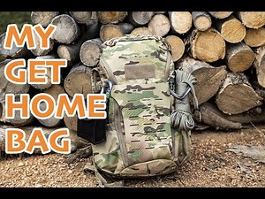 WHAT IS A GET HOME BAG ??? | WHAT DO I KEEP IN MY ULTIMATE GET HOME BAG (72-HOUR BAG EDC) ???
