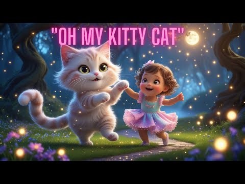 Kitty Cat Song|🐾💃😺🐈 | dance with kitty cat | Pet Care Song | Nursery Rhymes & Kids Songs |#kittycat