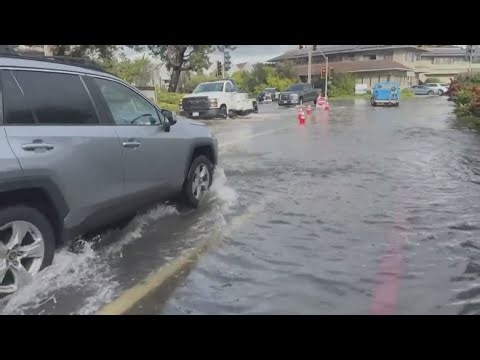 More rain headed to California as record-setting king tide causes flash flooding, significant damage