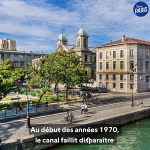 740K views · 9.6K reactions | L'histoire étonnante du canal Saint-Martin ! | Vivre Paris | Facebook