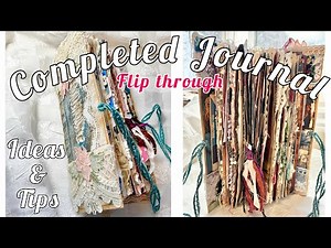 Junk Journal Flip Through Detailed | Ideas & Tips