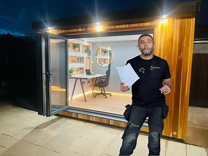 The ultimate how to build a garden room series part 4, the roof and wall insulation
