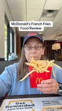 McDonald’s French Fries Food Review #frenchfries #mcdonalds #foodreviews #fastfoodreview