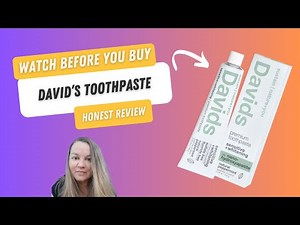 Davids Toothpaste with Nano Hydroxyapatite Review