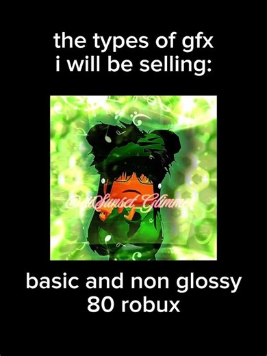 GFX COMMISSIONS ARE OPEN! #roblox #rblx #robloxgfx #gfx #pfpmaker #pfp #robux #shorts