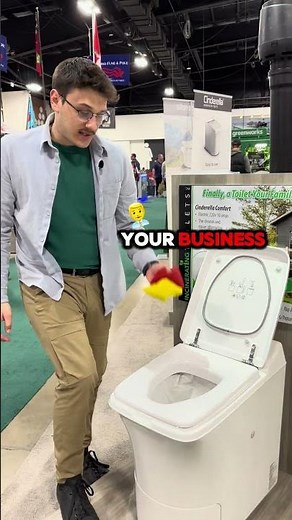 Completely odourless, waterless, and low maintenance incinerating toilet!