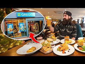 I ATE ALMOST THE FULL MENU AT THE GREGGS GOURMET PUB