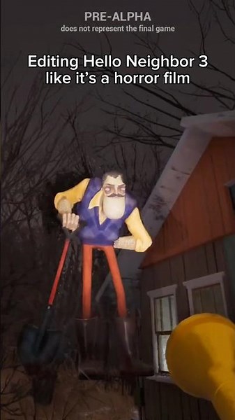 Editing Hello Neighbor 3 like it’s a horror film #helloneighbor3 #helloneighbor