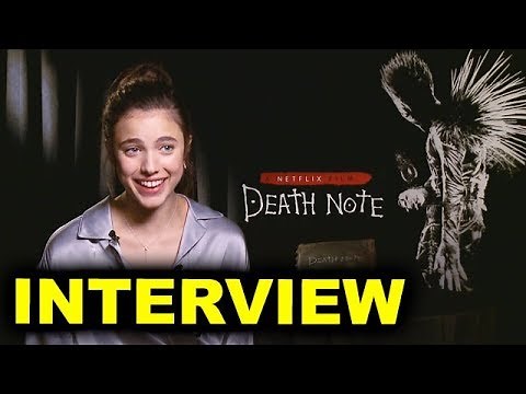 Death Note Interview - Margaret Qualley is Mia