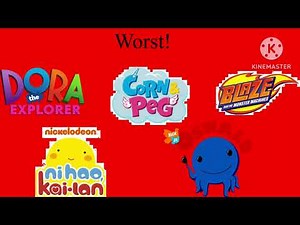 My best neutral worst nick jr shows (stop watching this)