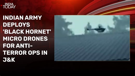 A look at 'Black Hornet' micro drones deployed for anti-terror ops in J K