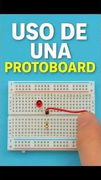 💡 How to use a breadboard in 2 minutes #electronics #breadboard #nosolder #multimeter