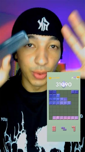 Posso cortar seu cabelo? #blockblast #asmr