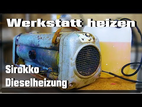 Werkstattheizung | Dieselheizung | Werkstatt heizen | Garage heizen | Sirokko OETF 10 |