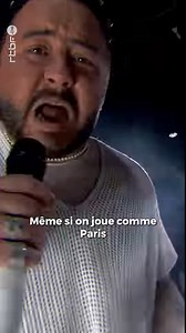 Slimane (Fabian Le Castel) a adapté sa chanson "Mon amour", interprétée à l'Eurovision, en hymne pour nos Diables Rouges ! | Le Grand Cactus - RTBF