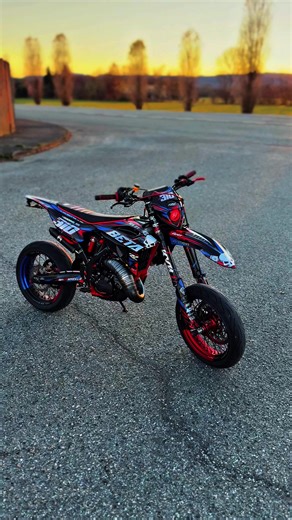 Exploring the Beta Supermoto Experience at Sunset