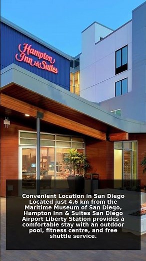 Hampton Inn & Suites San Diego Airport Liberty Station | San Diego Hotel Tour