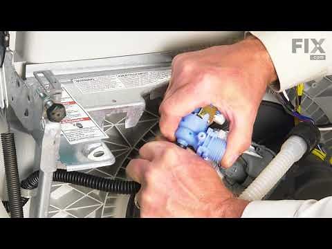 Whirlpool Dishwasher Repair - How to Replace the Water Inlet Valve