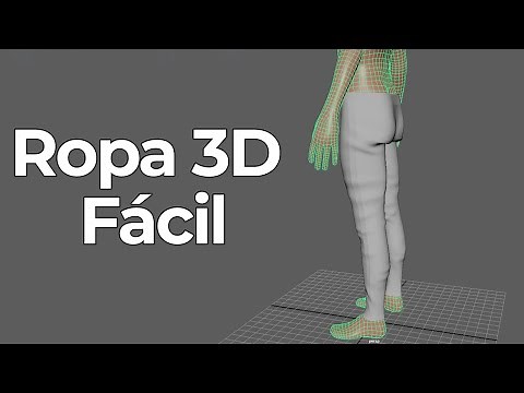 Cómo hacer ropa realista en Maya fácil y rápido