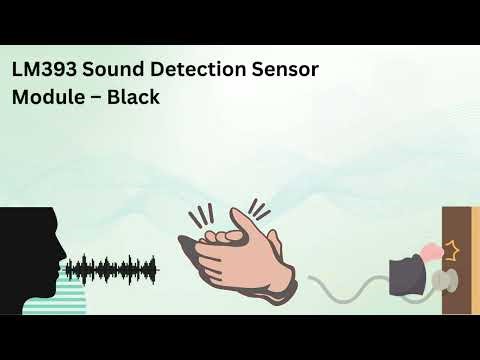 LM393 Sound Detection Sensor Module – Black 2