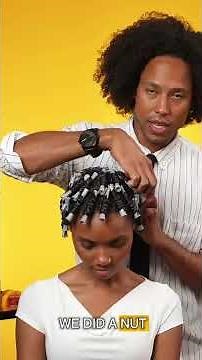 Rod Set Hair Tutorial with Creme of Nature