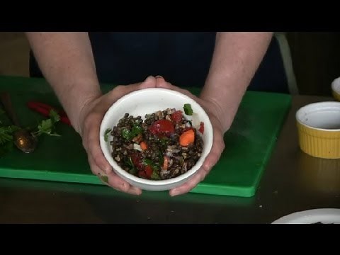 Beluga & Lentil Salad : Lentil Recipes