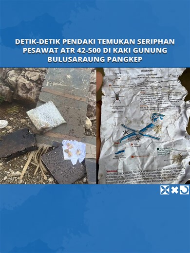 Direkam Pendaki, Pesawat ATR 42-500 Ditemukan di Kaki Gunung Bulusaraung Pangkep Pesawat ATR 42-500 milik Indonesia Air Transport dikabarkan ditemukan di kaki Gunung Bulusaraung Kabupaten Pangkep Sulsel Sabtu (17/1/2026) sore. Pesawat ditemukan sekitar satu jam yang lalu. Salah satu pendaki merekam serpihan pesawat di atas gunung. Pendaki itu merekam potongan terpihan pesawat yang terbakar. Tim BPBD Pangkep menerjunkan 6 anggota ke lokasi pesawat. #videoviral #pendaki #temukan #pesawathilang #ma