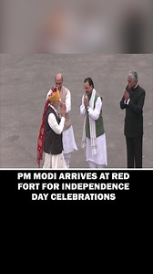 1.6K views · 46 reactions | PM Modi arrives at Red Fort for Independence Day celebrations #PMModi #IndependenceDay2023 #RedFort | Asian News International (ANI) | Facebook