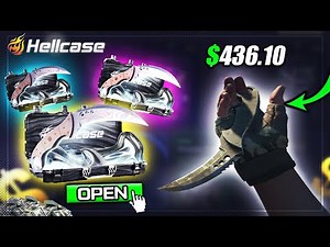 HELLCASE I WON $1000 KARAMBIT DOPPLER! Hellcase Promo code