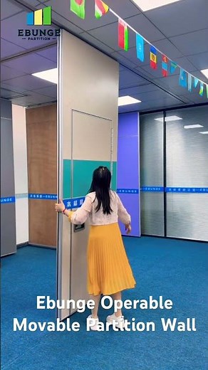 Soundproof Movable Wall Demonstration | Flexible Room Divider System for Hotels & Offices