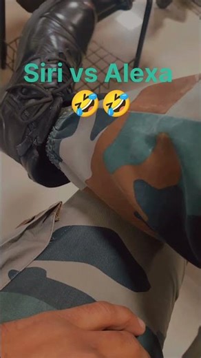 Siri vs Alexa .....😂🤣. #viral #comedy #shortvideos #army #funny