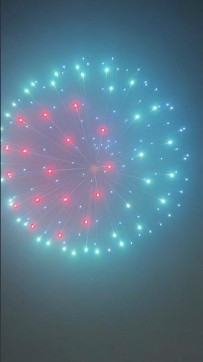 6" Colorful Crackling Magic Ball #displayshells #pyrotechnica #fireworks