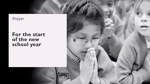 A Prayer for the start of the new school year: Loving God, let me be strong today as I meet new people in new places. Make me brave when I am worried, show me how to learn from everyone around me, and help me to do my very best. Amen. | The Church of England