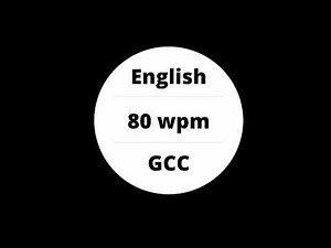 80 wpm English Shorthand Dictation | English Shorthand Dictation 80 wpm Gcc | @StenoMaharashtra