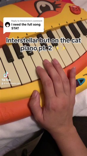 Interstellar Cat Piano Performance: Part 2