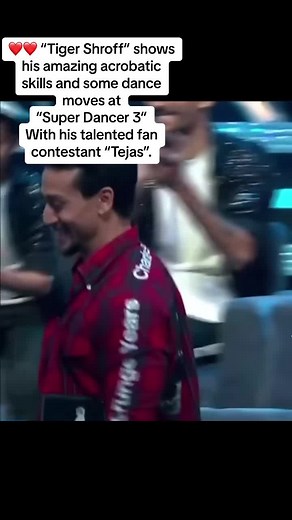 Tiger Shroff Acrobatic Dance Performance on Super Dancer 3