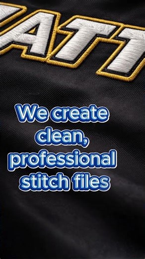 Professional Embroidery Digitizing Services | Logo to DST, PES & More | ZipDigitize #digitizing