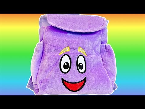 Dora The Explorer Purple Soft Backpack