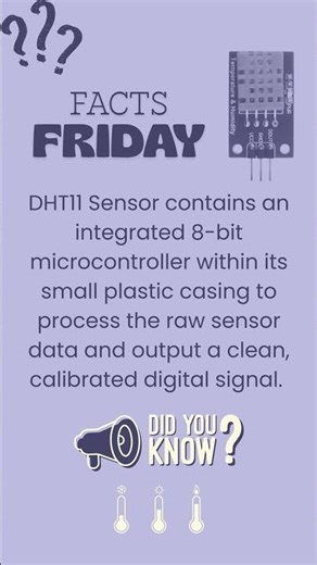Facts Friday 12: DHT11 Sensor