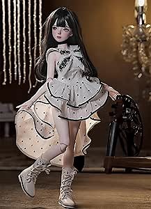Amazon.com: YHYQiFei 1/4 Bjd Doll Fashion Anime Ball Jointed Dolls Cute Resin Action Figure Handmade Makeup,Home Decor,Collectible Gift Sets (N) : Toys & Games